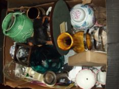 Various ceramics to include Lurpak toast rack