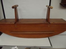 1950's wooden child see saw, by Country craft toys