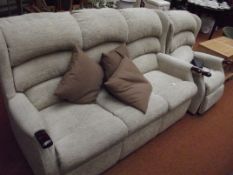 3 seater and 1 seater electric chair