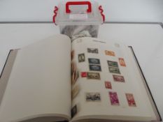 Two lots of stamp collections