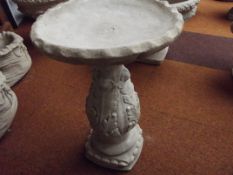 Stoneware garden - bird bath