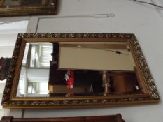 Gilt framed mirror