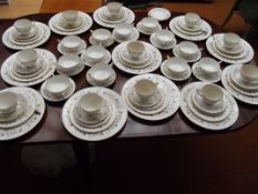 Large Minton's dinner service, Spring Melody