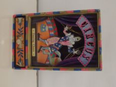Musical circus dancing clown
