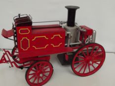 Scratch built fire engine