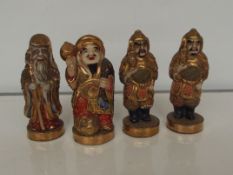 4 Chinese figures