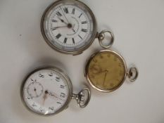 3x pocket watches