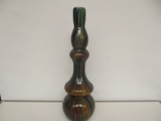 Large art glass vase, designed by Julian McDonald