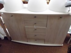 Light wood sideboard