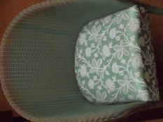 Lloyd loom style tub chair