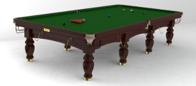 Full size Riley snooker table thick slate bed and