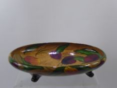 A Quantity of Royal Stanley Ware 'Jacobean' Pottery, including a pedestal fruit bowl, an oval