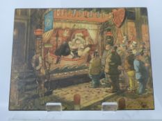 Miscellaneous Prints, including Bartolozzi Three Cherubs I & II, three Jan Sanders caricature