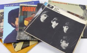 Miscellaneous 33 rpm Records, including Beatles 'Abbey Road', Beatles 'Ballads' 'With the