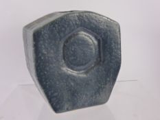 A Troika Style Pot, the pot having geometric on the front and incised decoration to sides, approx 17