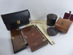 A Gentleman's Lot, comprising Bakelite tobacco jar and cover, Bakelite Rolls razor blade