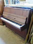 A Mahogany Cased Kemmler of Stuttgart Upright Piano, in good original condition.
