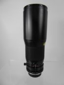 Pentax PK 400/5.6 Tokina Lens (nof).