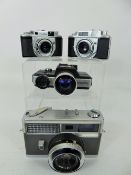 Minolta Camera's, Minolta A, Minolta A2, Hi-Matic, 110 Zoom SLR Camera.