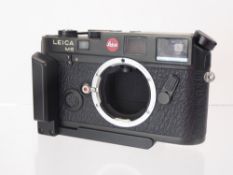 Leica M6 Camera Body, (meter LED lights are working).