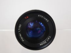 Contax 50/1.7 Lens 6701463 (nof).