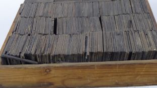 A Quantity of Vintage Lantern Slides, of Norwegian interest and comic nursery interest.