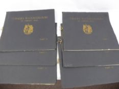 After J.M.W. Turner (1775 - 1851), a folio of fine art colour prints, in six volumes, the