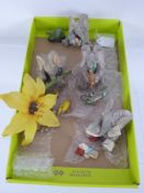 A Collection of Four Tuskers Elephants, with matching plaques, including 