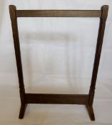 An Arts & Crafts Gordon Russell-Style Towel Rail, approx 60 x 82 cms.