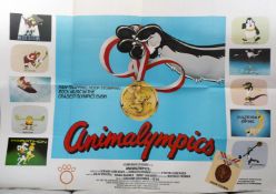 Movie Quad Posters, approx 23, mostly Disney including Jungle Book, Hercules, 101 Dalmatians, Bambi,