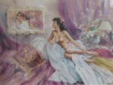 Gordon King, limited edition nr 636/850, entitled 