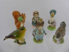 Beswick, four figurines including 