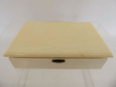 An Antique Ivory and Silver Manicure Set, London hallmark, dated 1903, mm Charles Henry Dumenil.