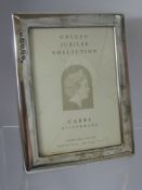 A Silver Photo Frame 'Golden Jubilee Collection, Sheffield hallmark, mm Richard Carr approx 18 x