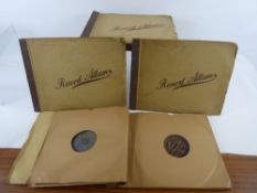 Seventeen Albums of Vintage 78 RPM Records, including Ella Fitzgerald, Bing Crosby, Gracey Fields,