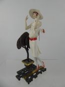 A Fine Porcelain Windsor Albany England 'Chelsea' Figurine, approx 20 cms.