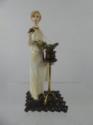 A Fine Porcelain Windsor Albany England 'Monaco' Figurine, approx 20 cms. (af)
