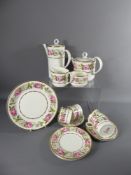 Royal Worcester 'Royal Garden' Breakfast Set.