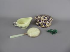 Miscellaneous Items, including a Myrtle Leaf Grindley Jug, a Bicentenary Wedgwood 'Cornucopia'