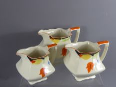 Myott & Son Hand Painted Jugs