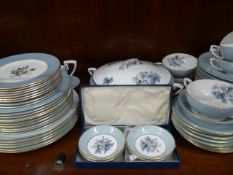 Royal Doulton Part Dinner Service, 'Rose Elegance' TC101 and 'Woodland', comprising two vegetable