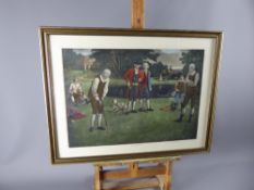 Lawrence Josset (1910-1995), A Coloured Print, signed and inscribed with the title 'The Last Green',