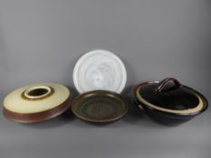 Studio Pottery Vases and Bowls.