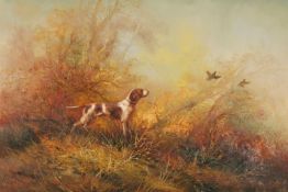 Eugene Kingman (America 1909 - 1975) two works entitled 'Flushing the Game Birds', oil on canvas,