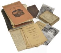 W.W.I memorabilia from R H Moore 2nd Lt Royal Irish Rifles and RAF,comprising hand written