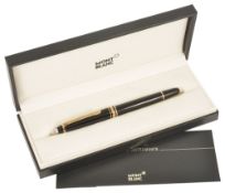 A Mont Blanc Meisterstuck Classic rollerball penin original boxlength: 13.8 cmCondition: Pen and box