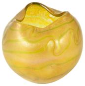 An early 20th century Loetz glass vase