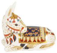 A Modern Royal Crown Derby figure of a 'Donkey'