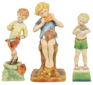 Three Royal Worcester figurines