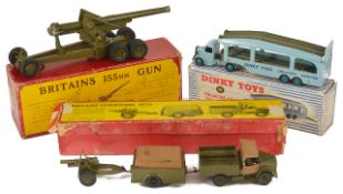 A Britain's 155 mm Gun, no. 2064, die cast model,